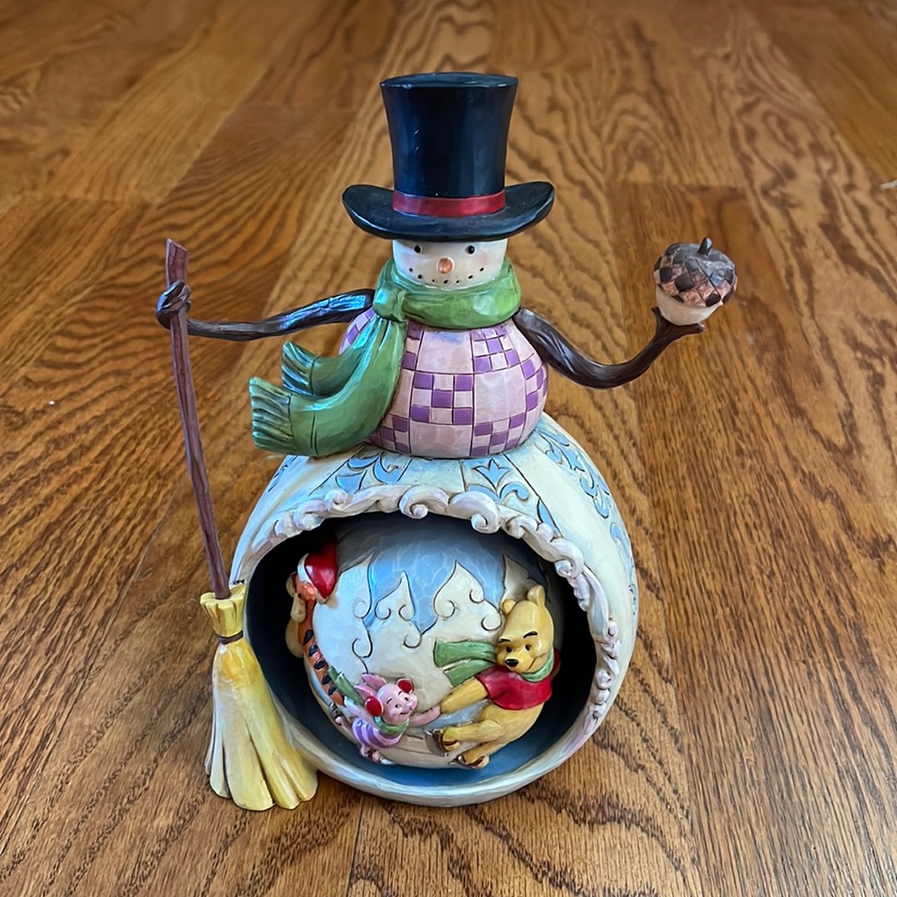 Walt Disney Jim Shore “ Winter in the 100 Acre Wood”